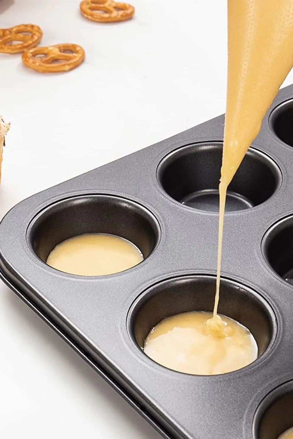 2li Set Muffin Kalıbı 12li Fırın Mini Kek Browni Kekstra Kalıbı Cupcake  Ülü