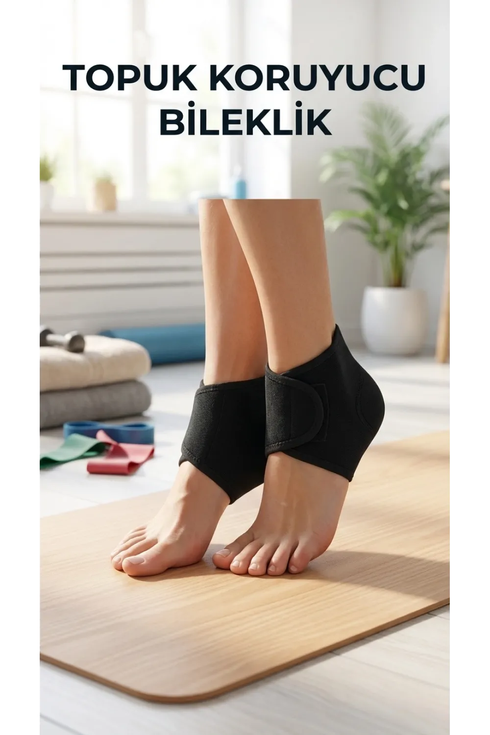 2li Set Silikon Tabanlı Topuk Destekli Ortopedik Çorap
