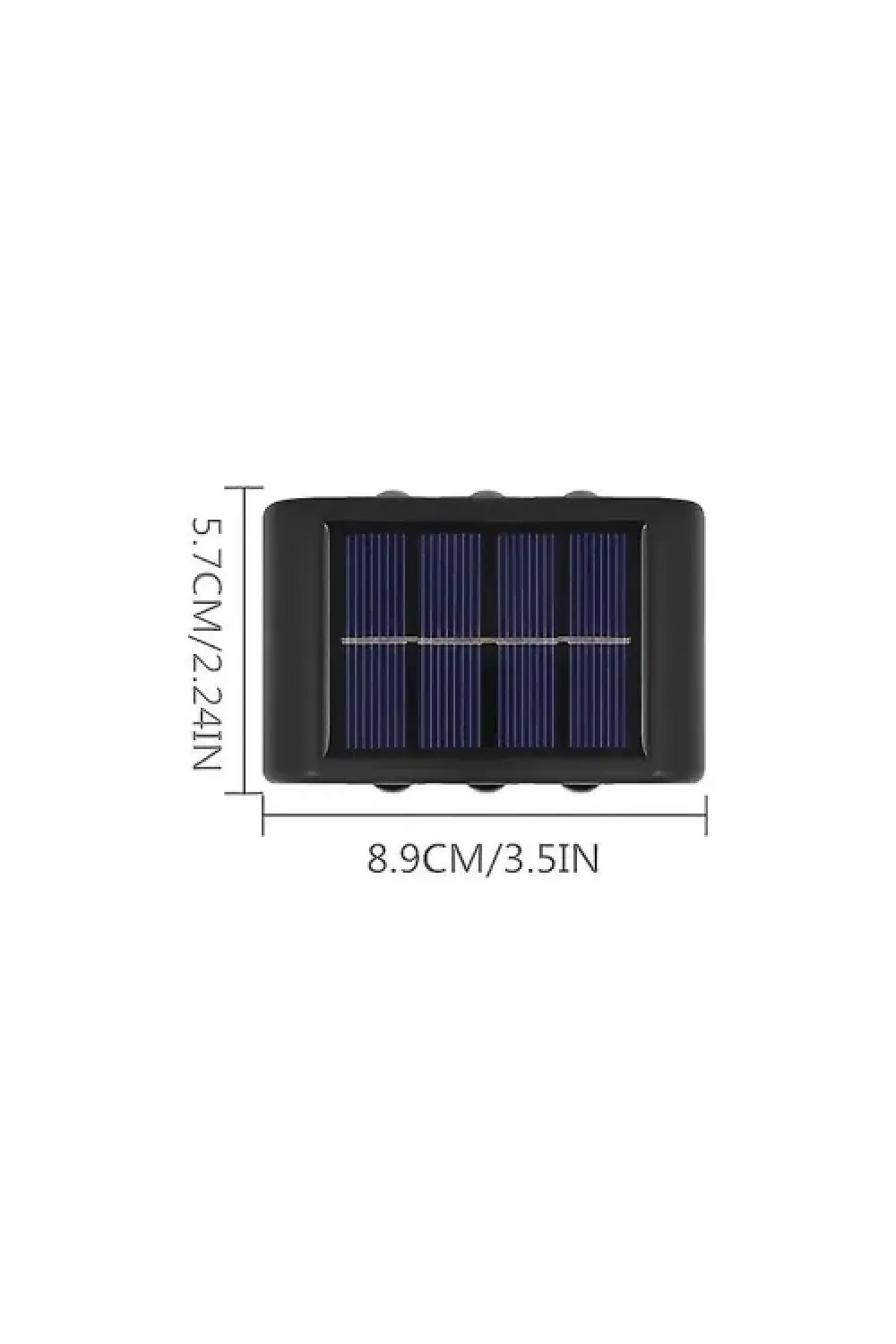 2li Solar Duvar Aydınlatması (6 LED, Gün Işığı)