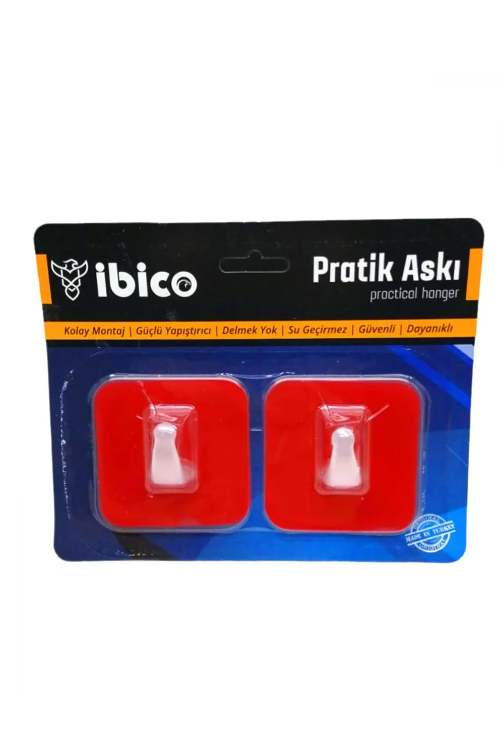 2 Parça  Pratik Yapışkan Askı