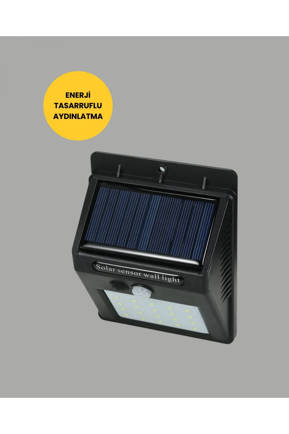 20 Led Güneş Enerjili Hareket Sensörlü Dış Mekan Duvar Lambası