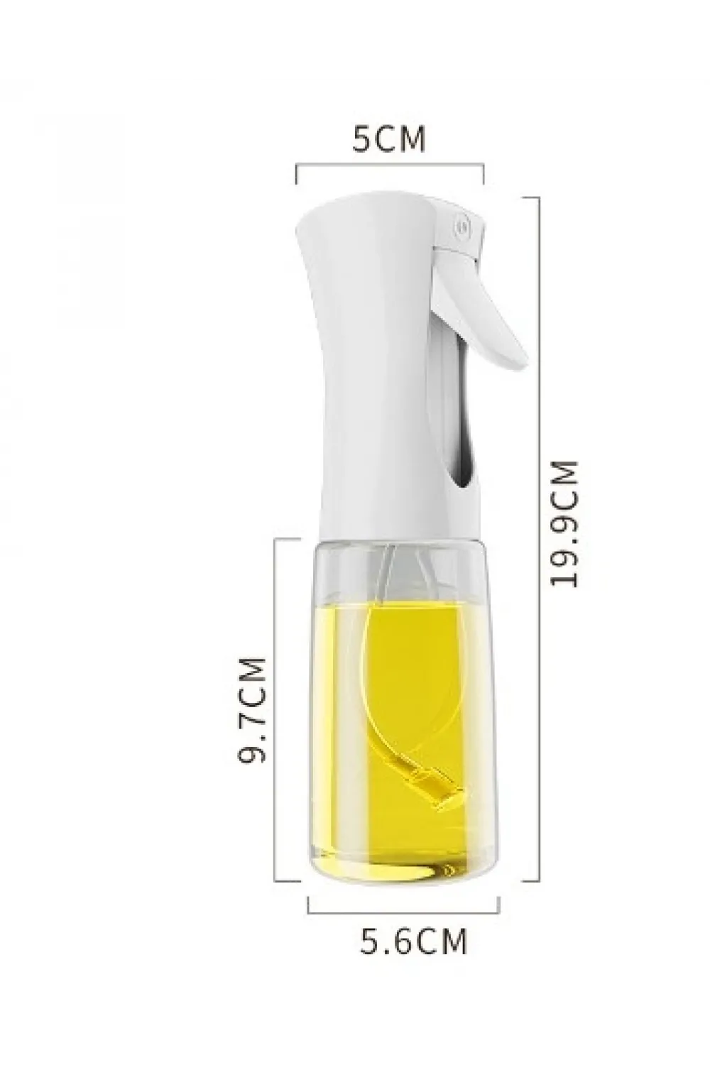200 ML DEKORATIF TABANCALI SPREYLI CAM ŞIŞE