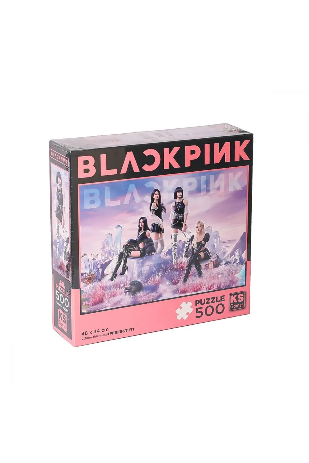 20069 Black Pink 500 Parça Puzzle
