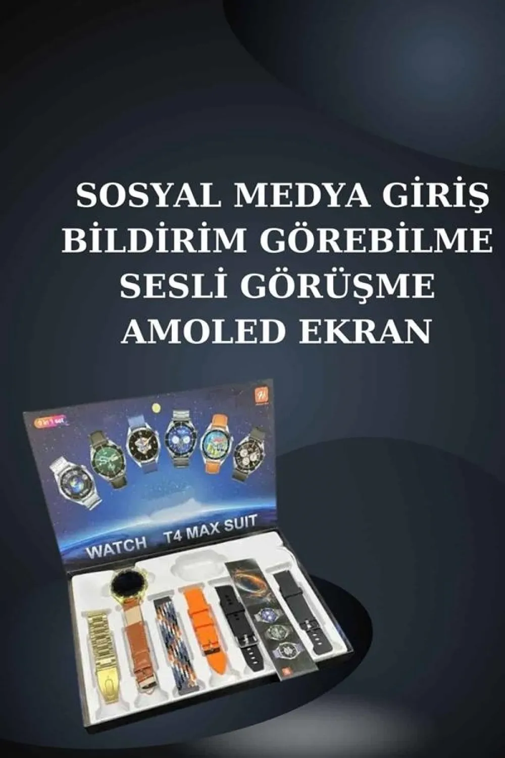 2025 Model Akıllı Saat Ve Yeni Nesil Pro Bluetooth Kulaklık Anc Özelliği