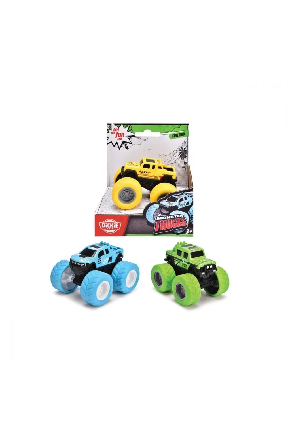 203761002 Monster Trucks 3-asst