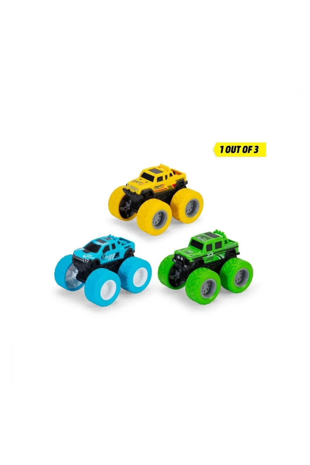 203761002 Monster Trucks 3-asst