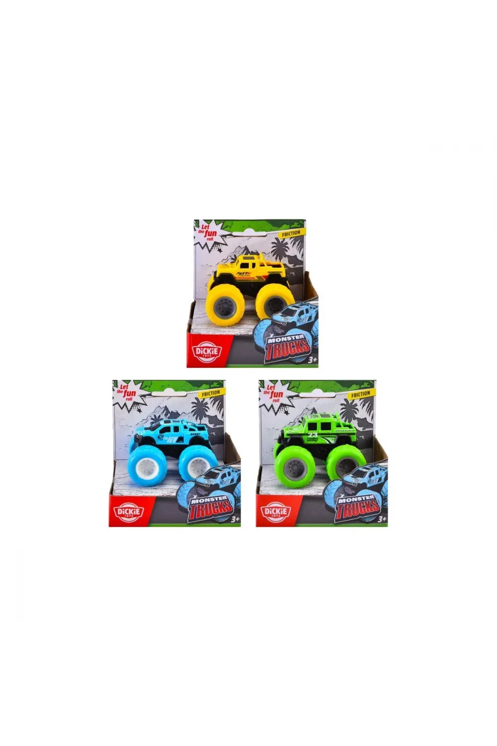 203761002 Monster Trucks 3-asst