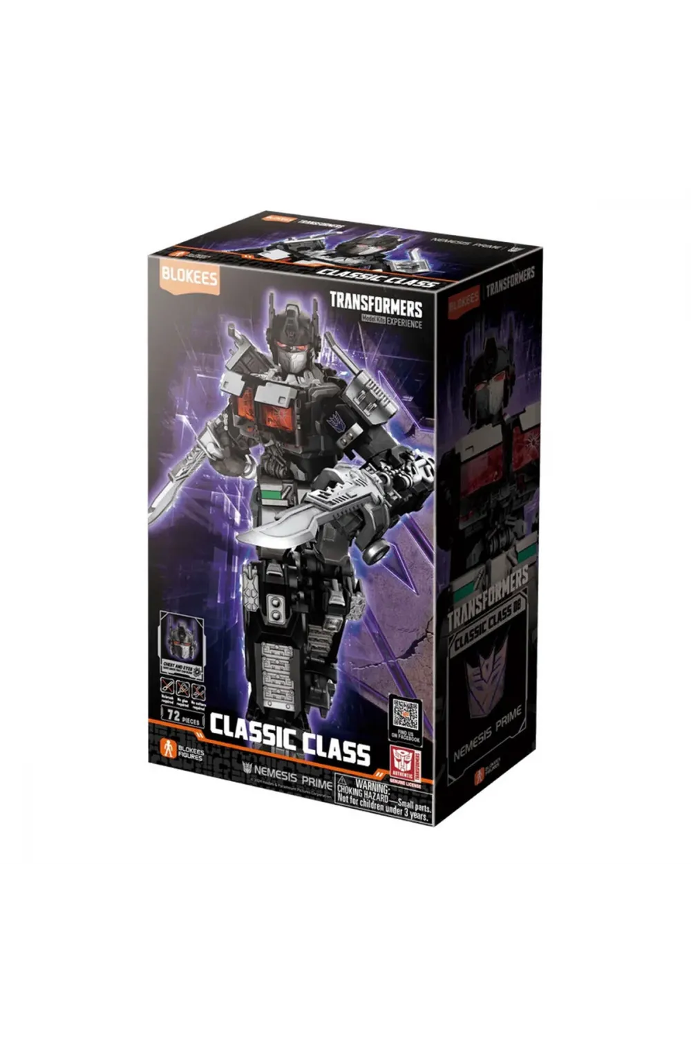 2071155 SUN-BLO-FİGÜR TRANSFORMERS CLASSIC CLASS 08 NEMESIS PRIME TRNS