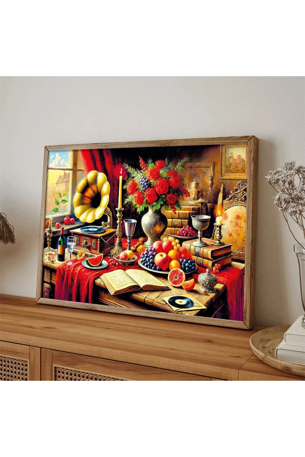 20846 PUZZLE 1000 Silent Melody on a Baroque Table