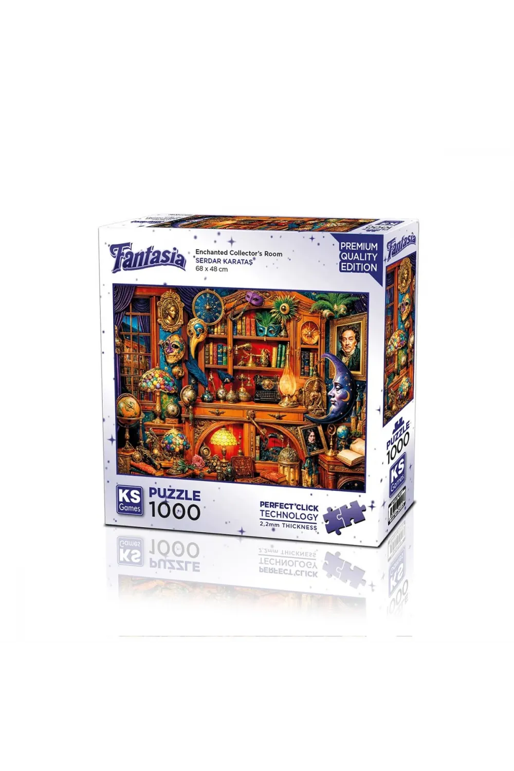 20853 PUZZLE 1000 ENCHANTED COLLERTORS ROOM