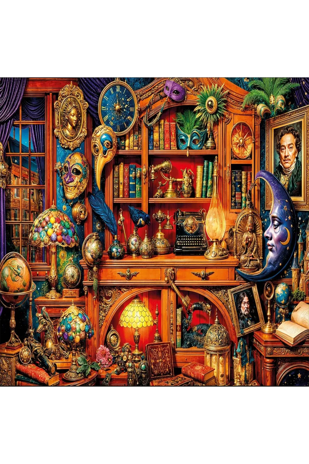 20853 PUZZLE 1000 ENCHANTED COLLERTORS ROOM