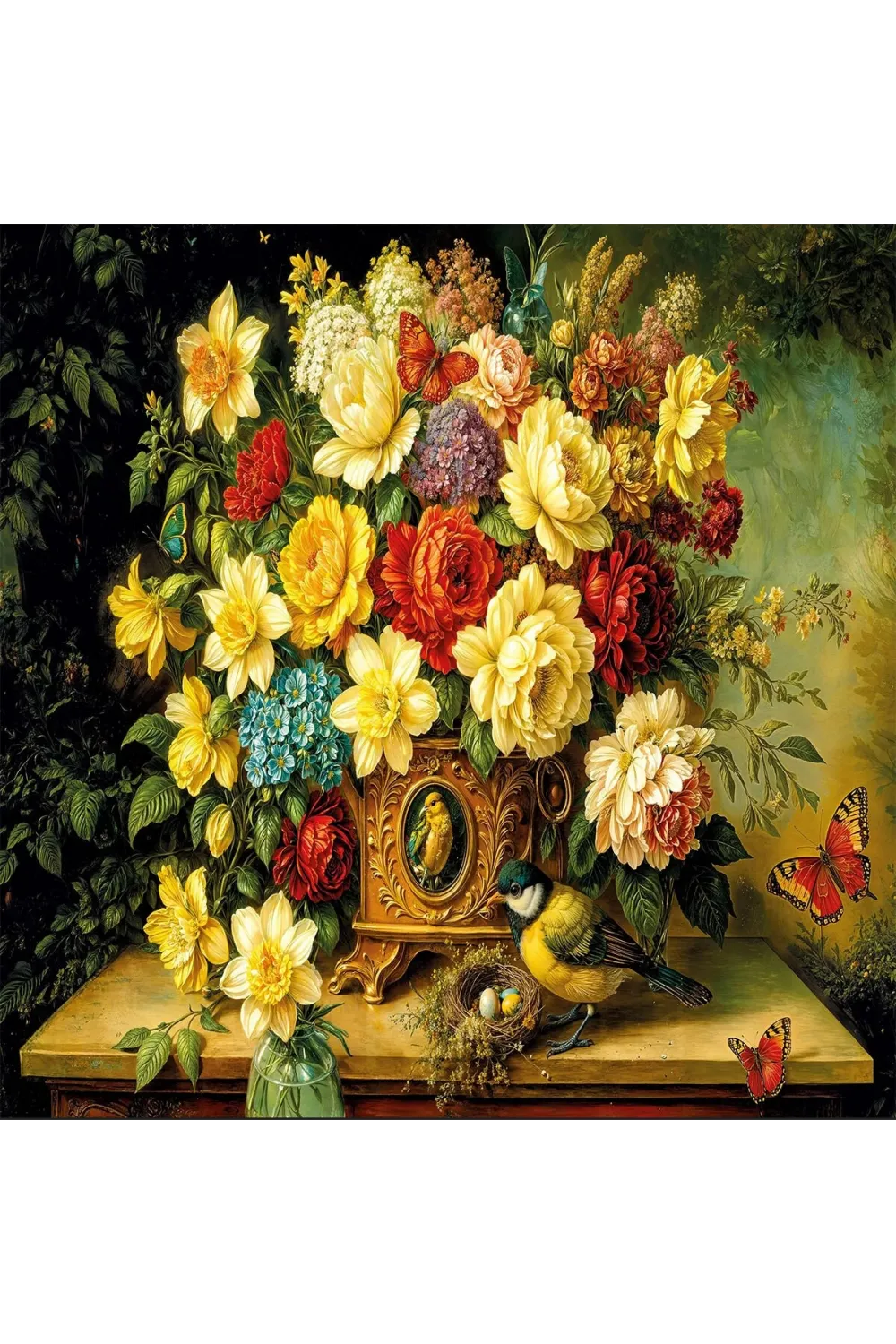 20857 PUZZLE 1000 Flowers and Wings