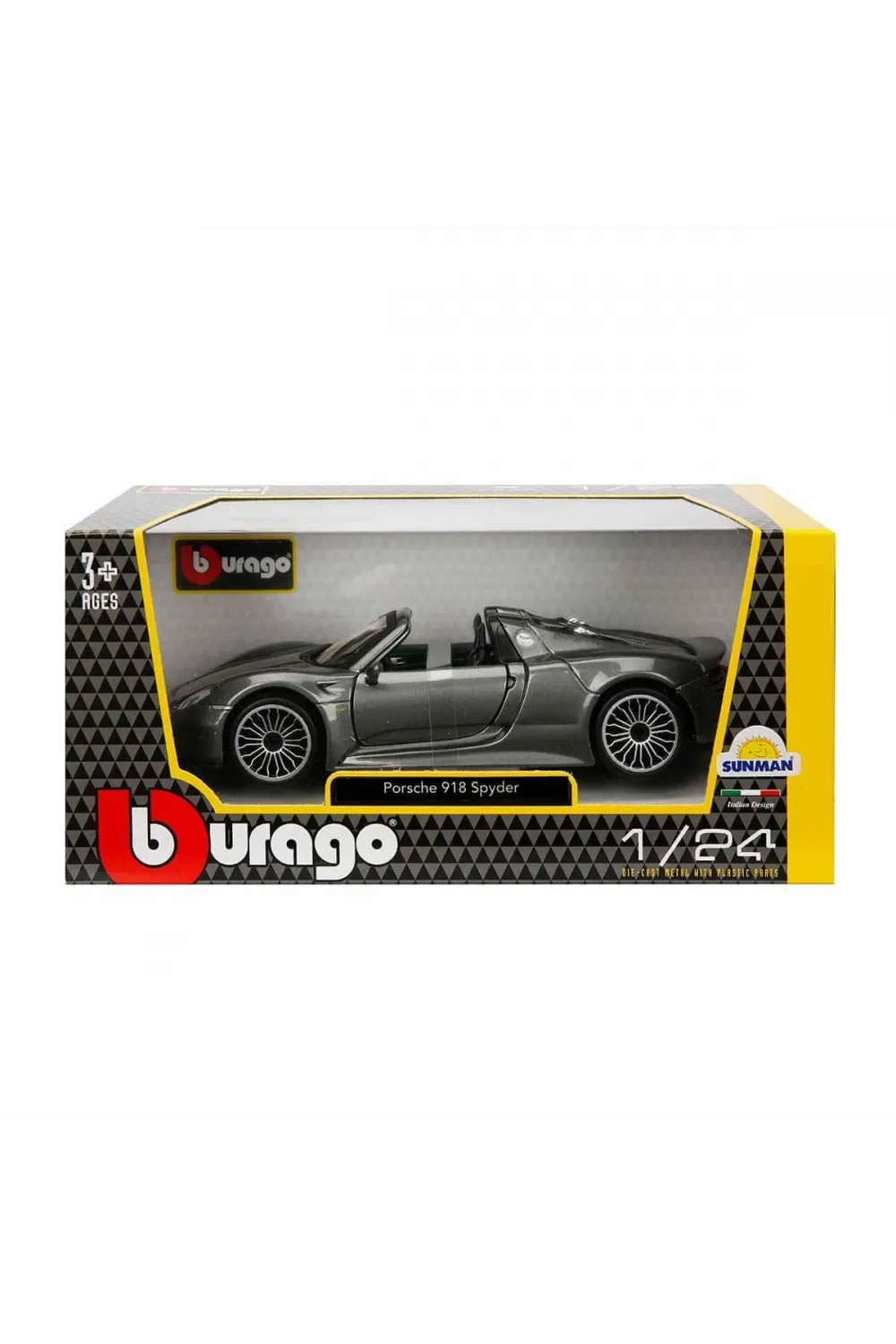 21076  1:24 Porsche 918 Spyder Model Araba -Sunman