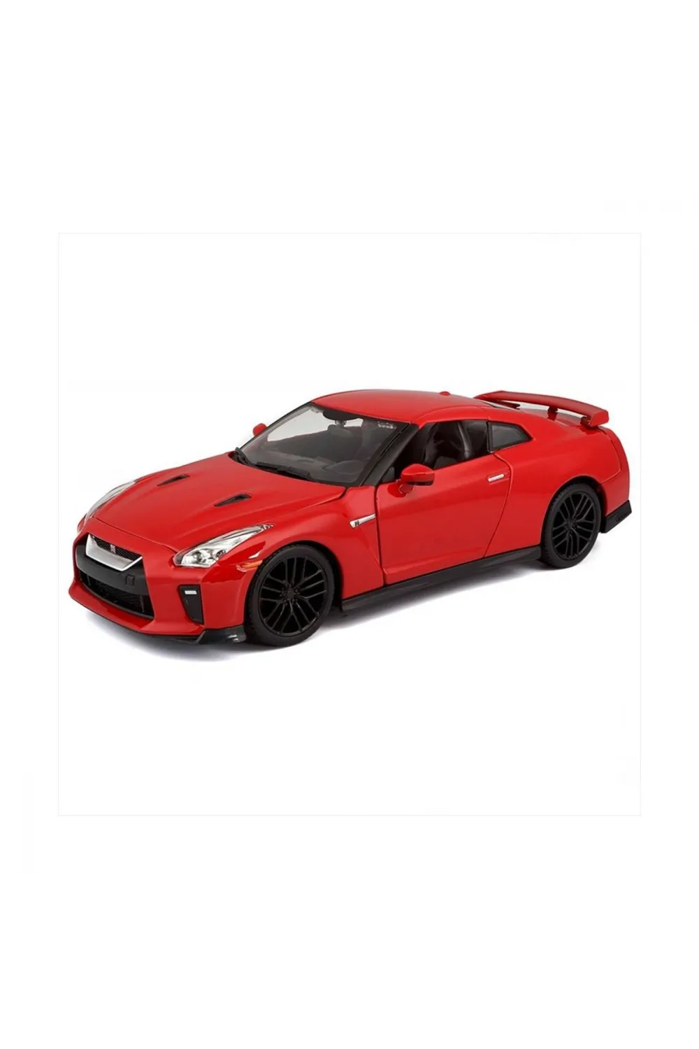 21082 Burago 1:24 Nissan GT-R 2017 Model Araba