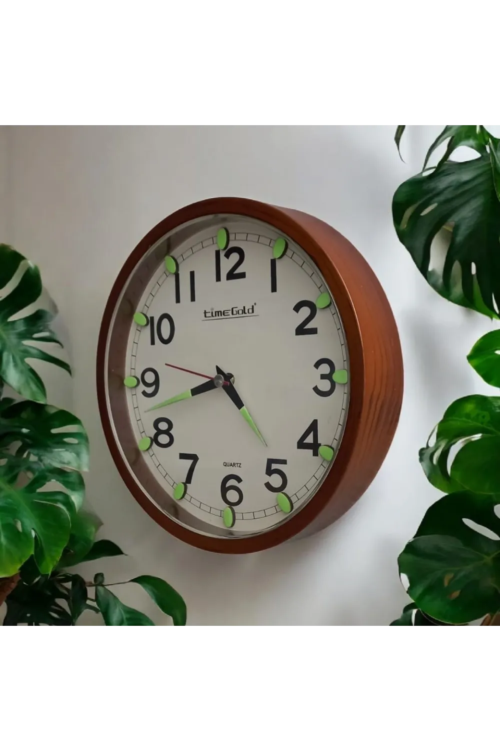 22 Cm Fosforlu Duvar Saati