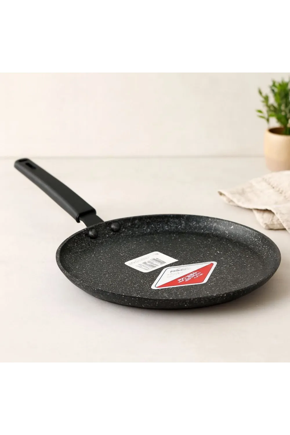 24 cm döküm krep tava