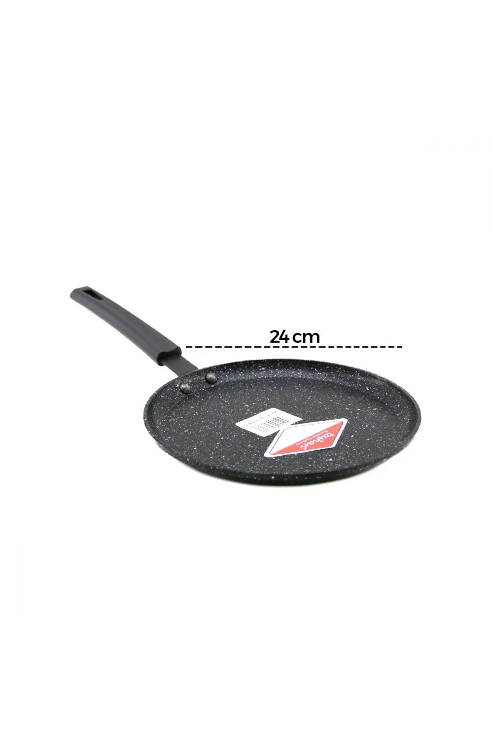 24 cm döküm krep tava