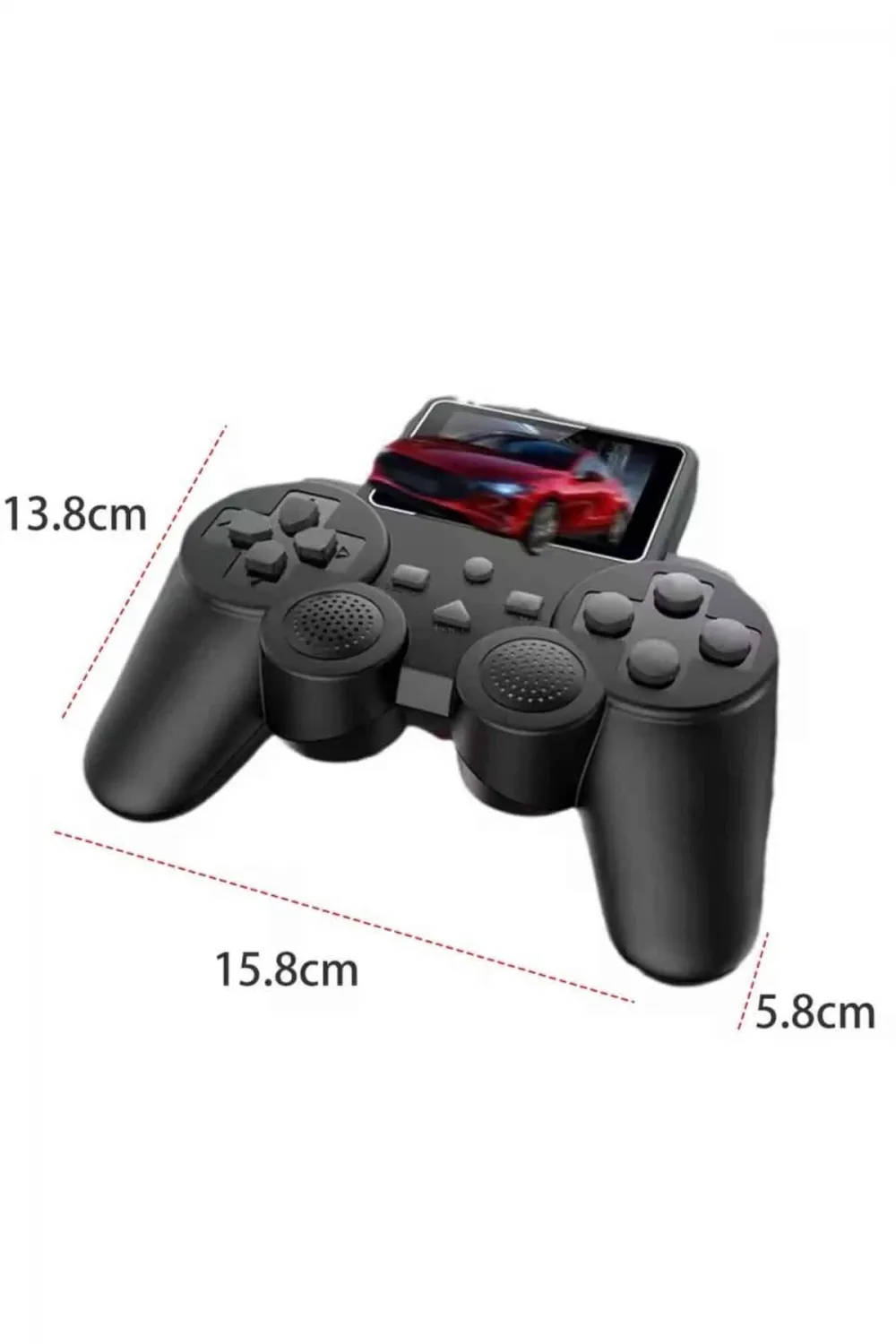 2.4 İnç Ekran 520 Oyunlu Retro Temalı Kablosuz Oyun Kolu El Atarisi