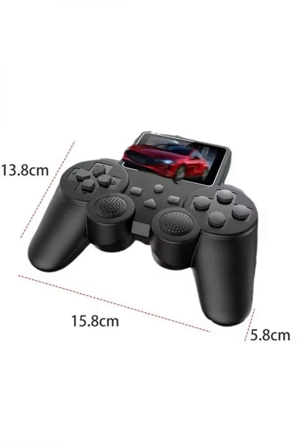 2.4 İnç Ekran 520 Oyunlu Retro Temalı Kablosuz Oyun Kolu El Atarisi