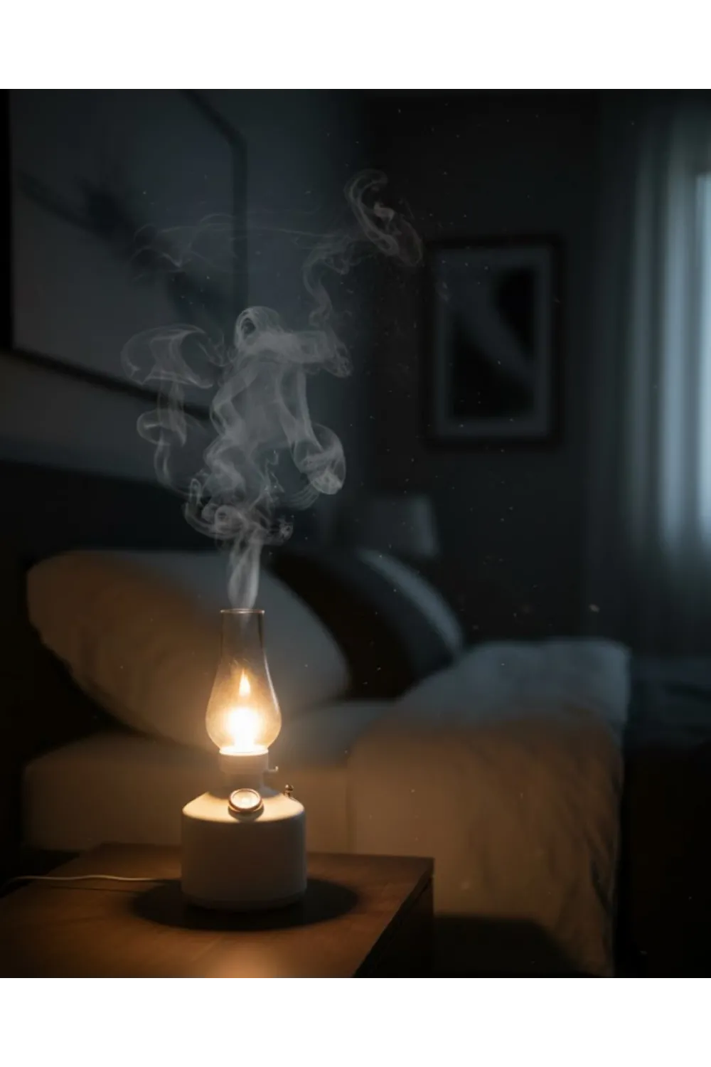280 Ml Retro Tasarım Led Işıklı Usb Nemlendirici Aroma Difüzör