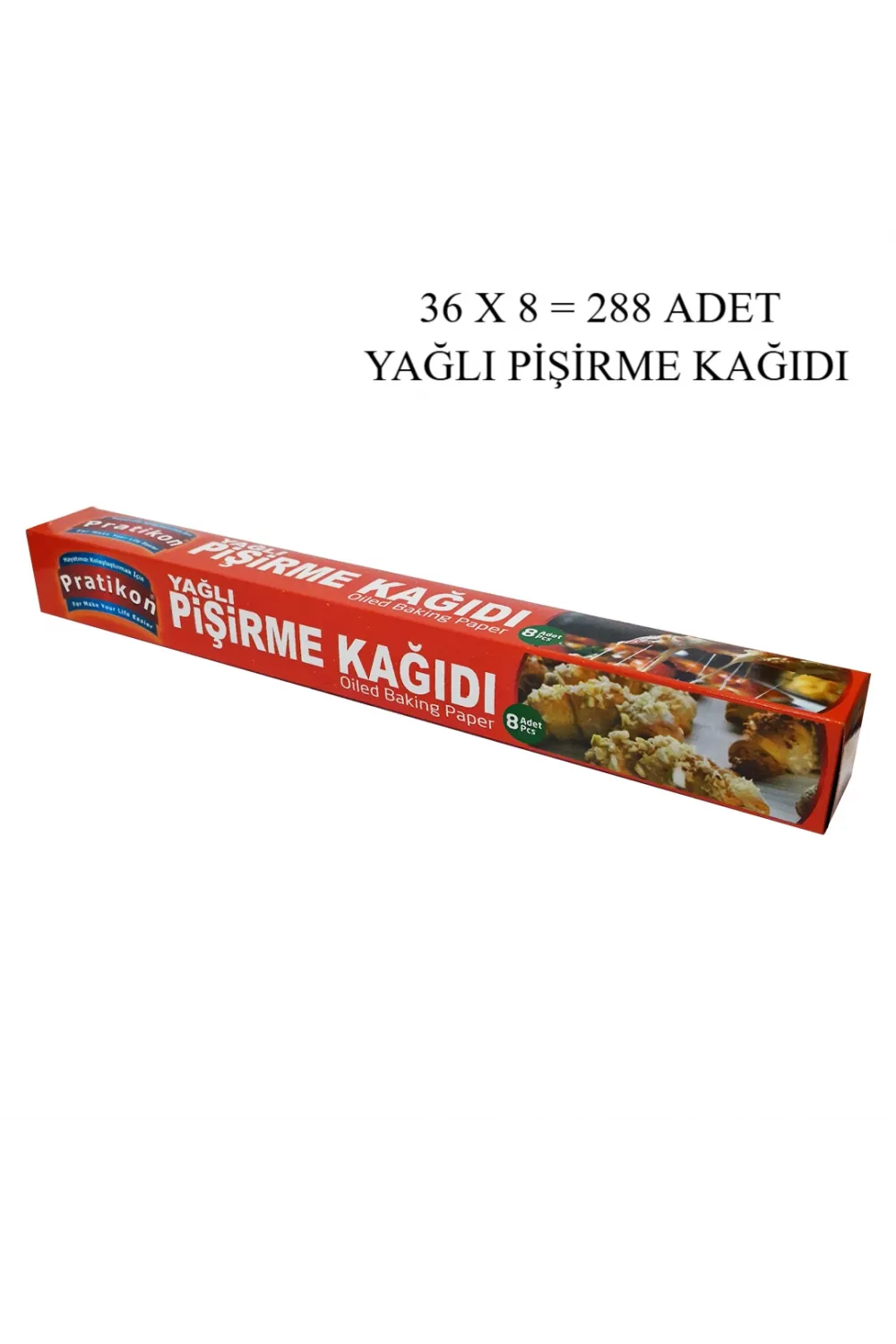 288 Adet Yağlı Pişirme Kağıt
