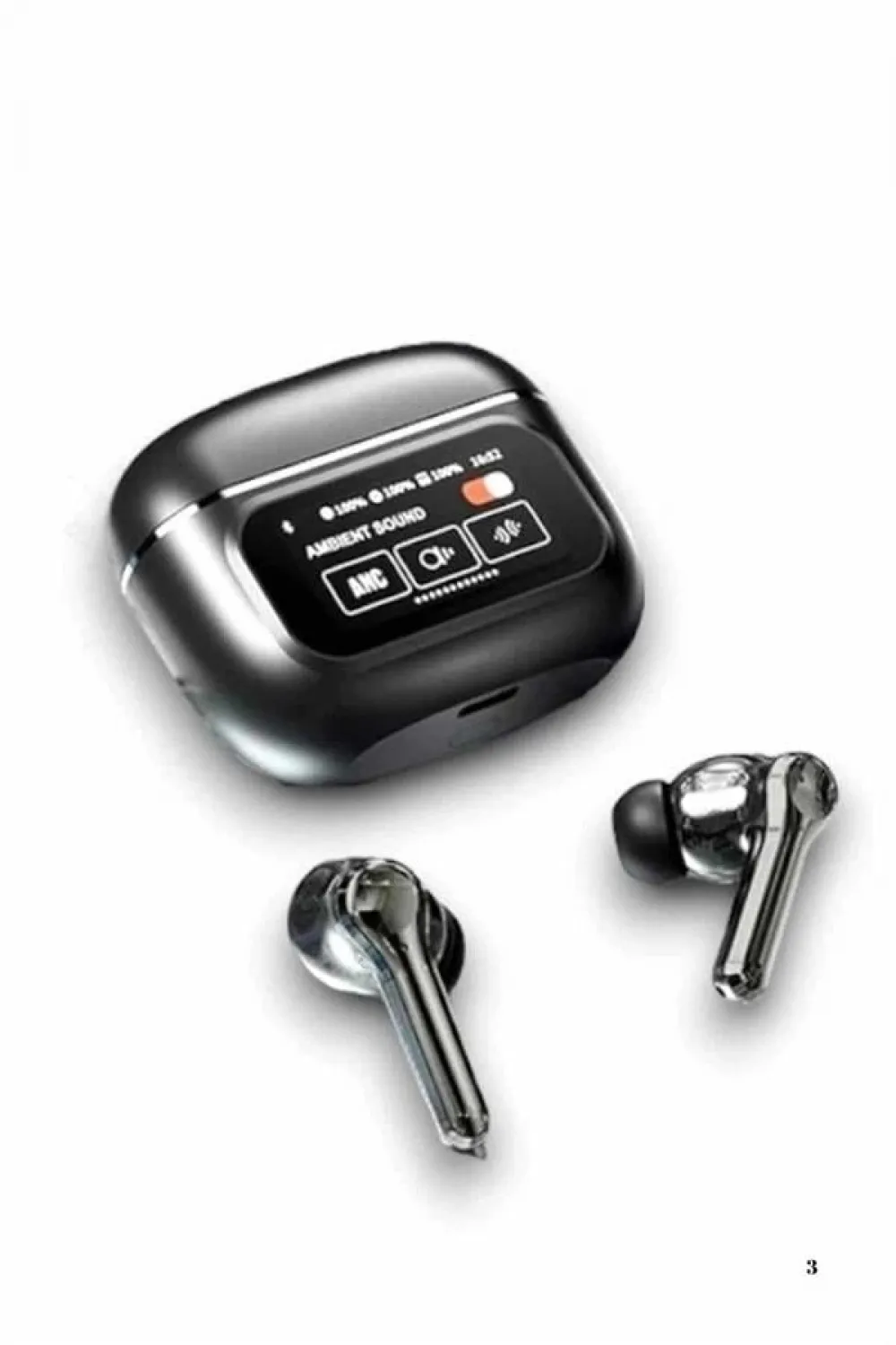 2.nesil Pro Ekranlı Sesli Görüşme Yapabilen Kablosuz Bluetooth Kulaklık