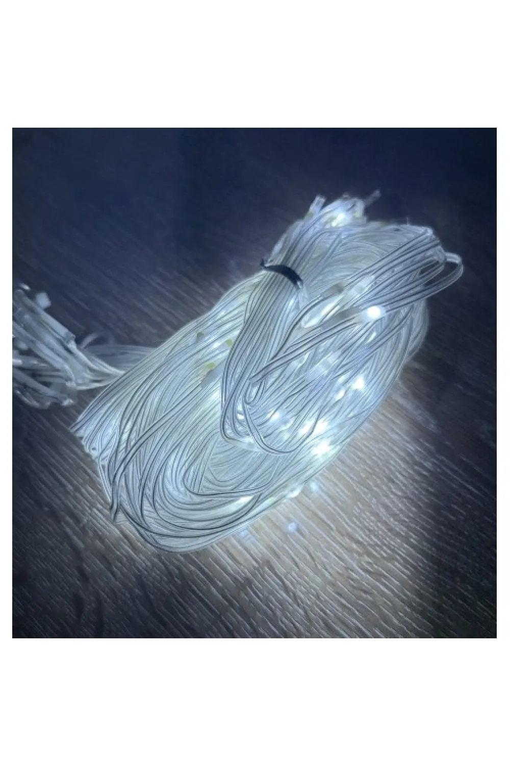 2x2 Perde 192 LED Beyaz Işık - 8 Fonksiyonlu