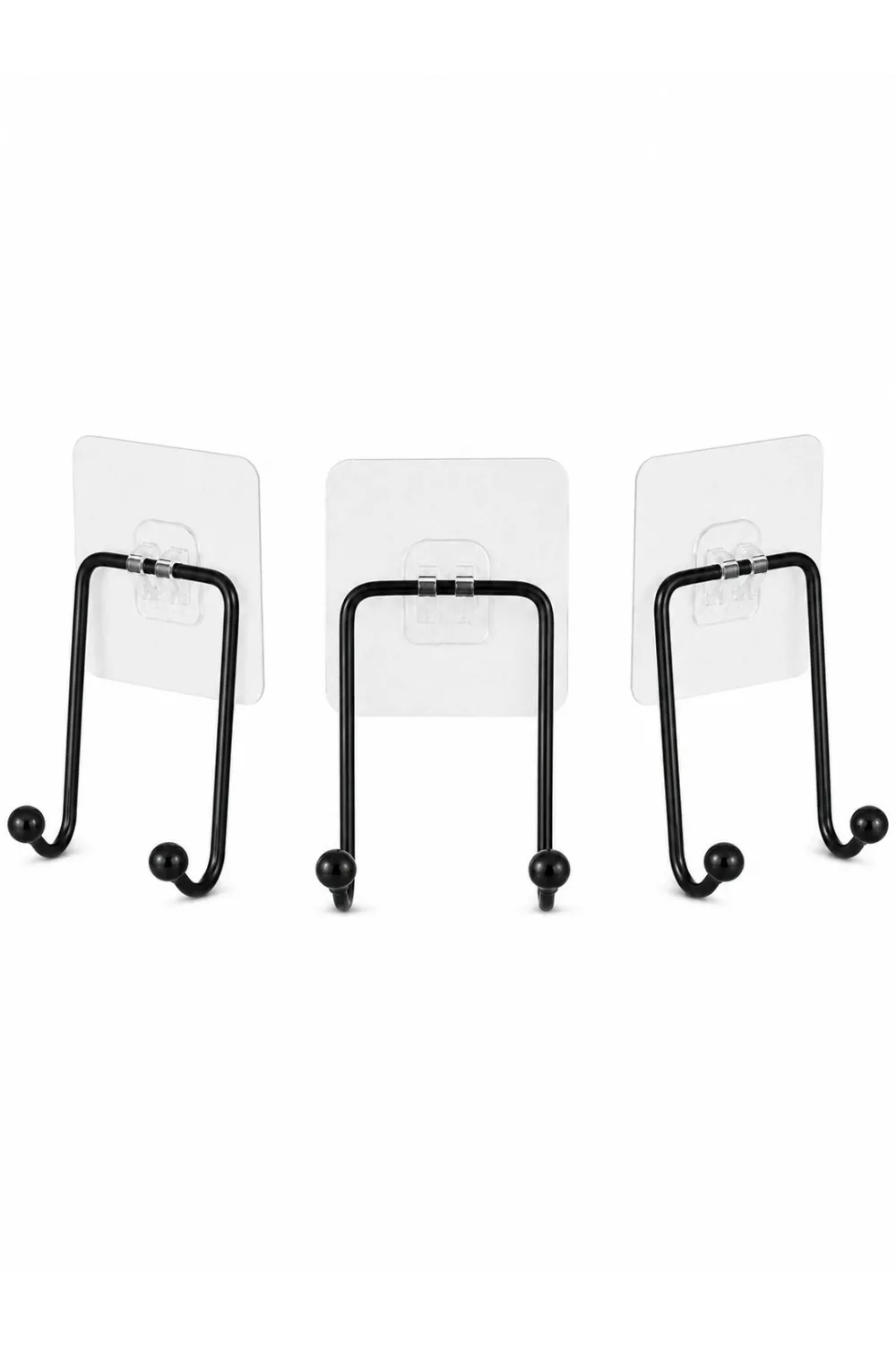 3 Adet Set İki Yapışkanlı Askı