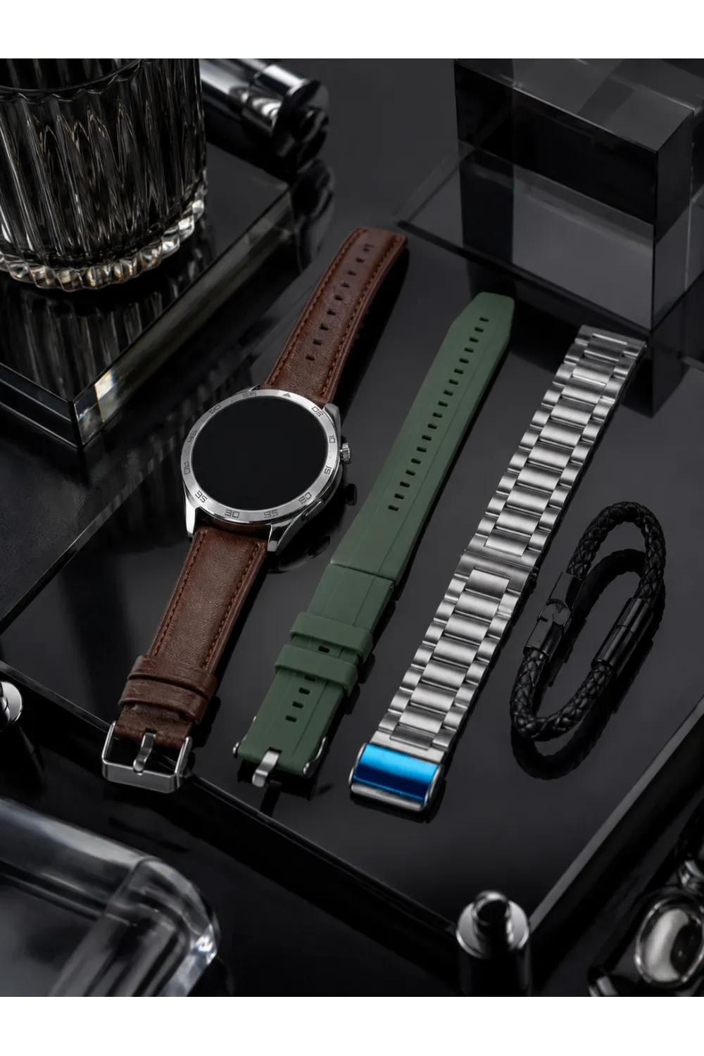 3 Kordonlu Bluetooth Görüşme Özellikli Akıllı Saat Seti