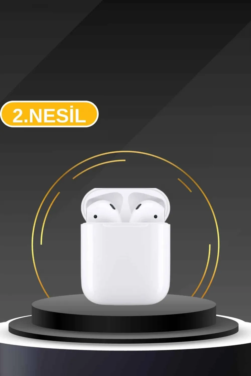 3 Kordonlu Dokunmatik Ekran Akıllı Saat Ve 2.nesil Kablosuz Bluetooth Kulaklık Anc/enc