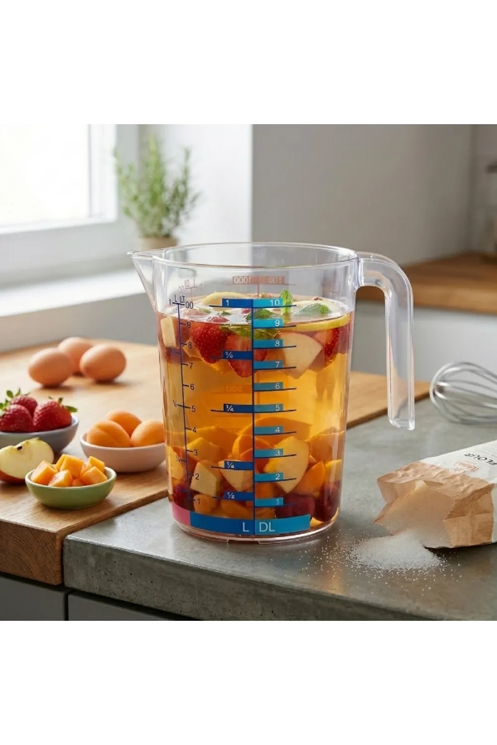 3 Litre Multi Ölçü Kabı