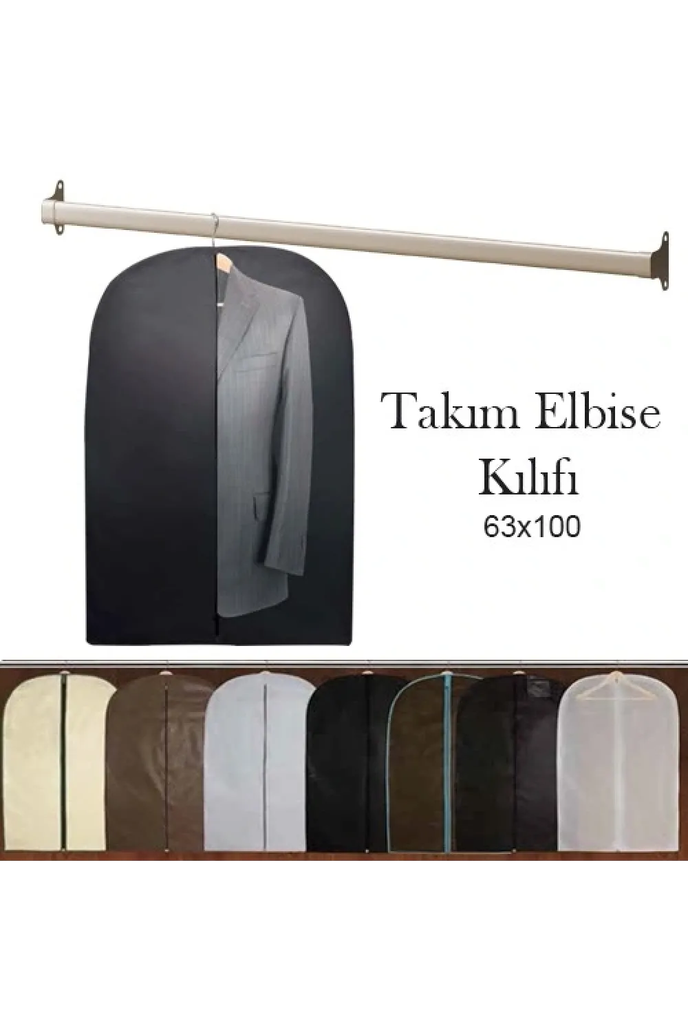 3 Lü Takım Elbise Kılıfı