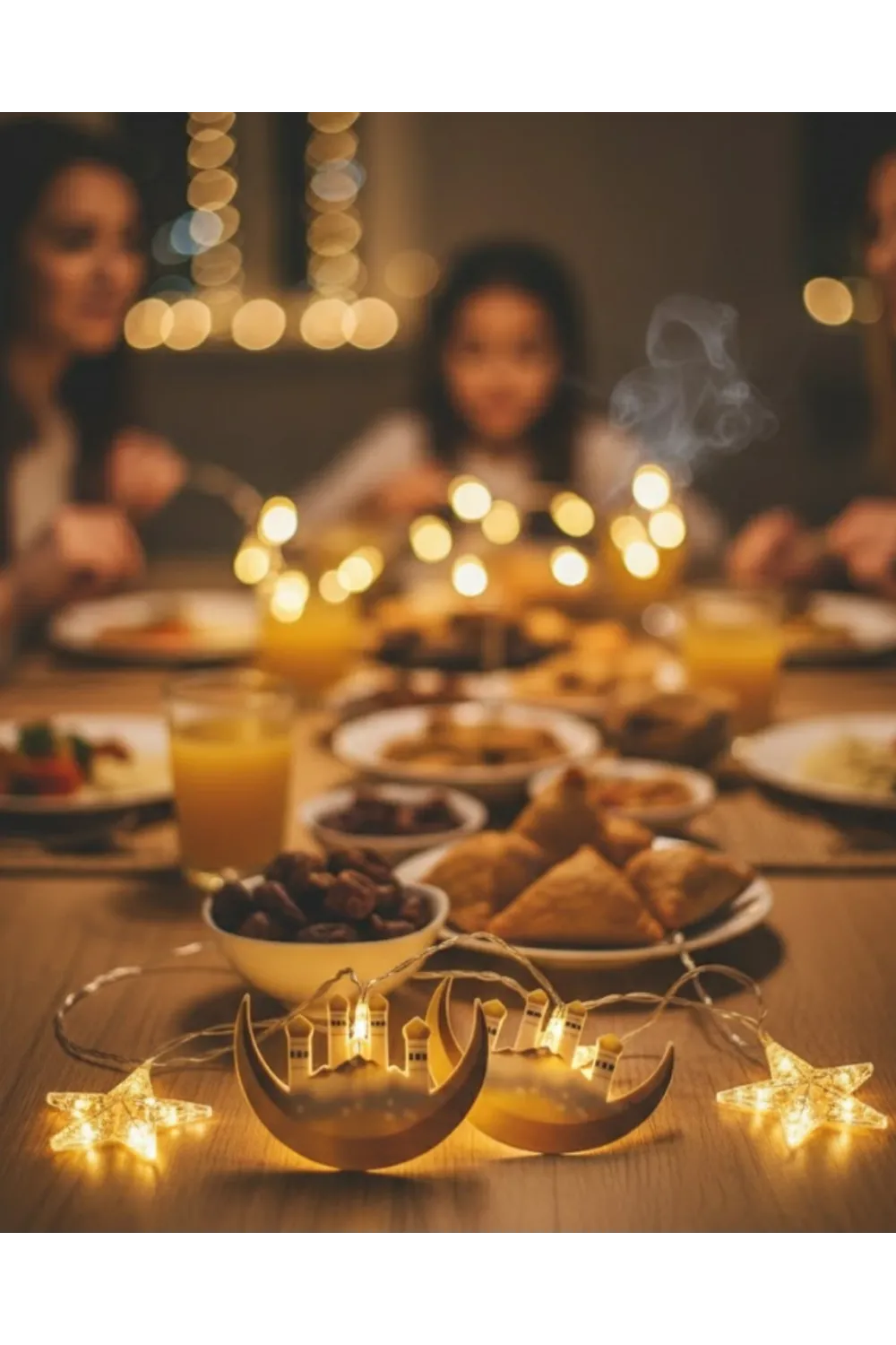 3 Metre Ramazan Led Saçak Işık Ev İçi Dekoratif Aydınlatma