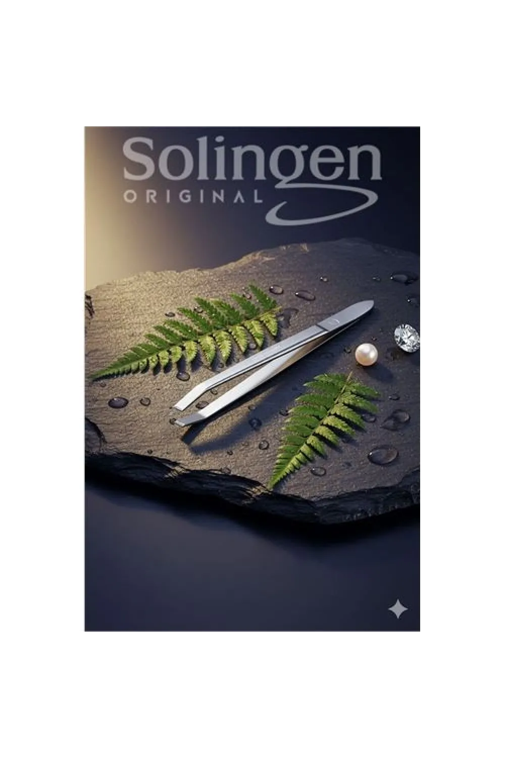 3 mm İnce Uçlu Cımbız Titanyum Çelik Solingen Professional