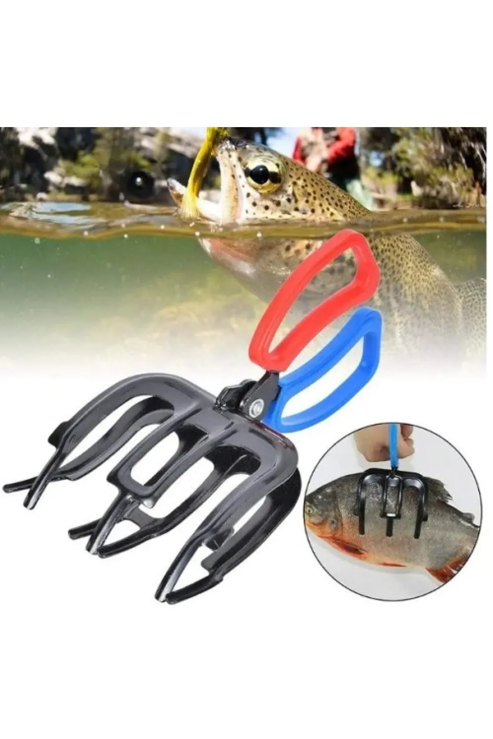 3 Pençeli 11 cm Balık Sabitleyici Maşa