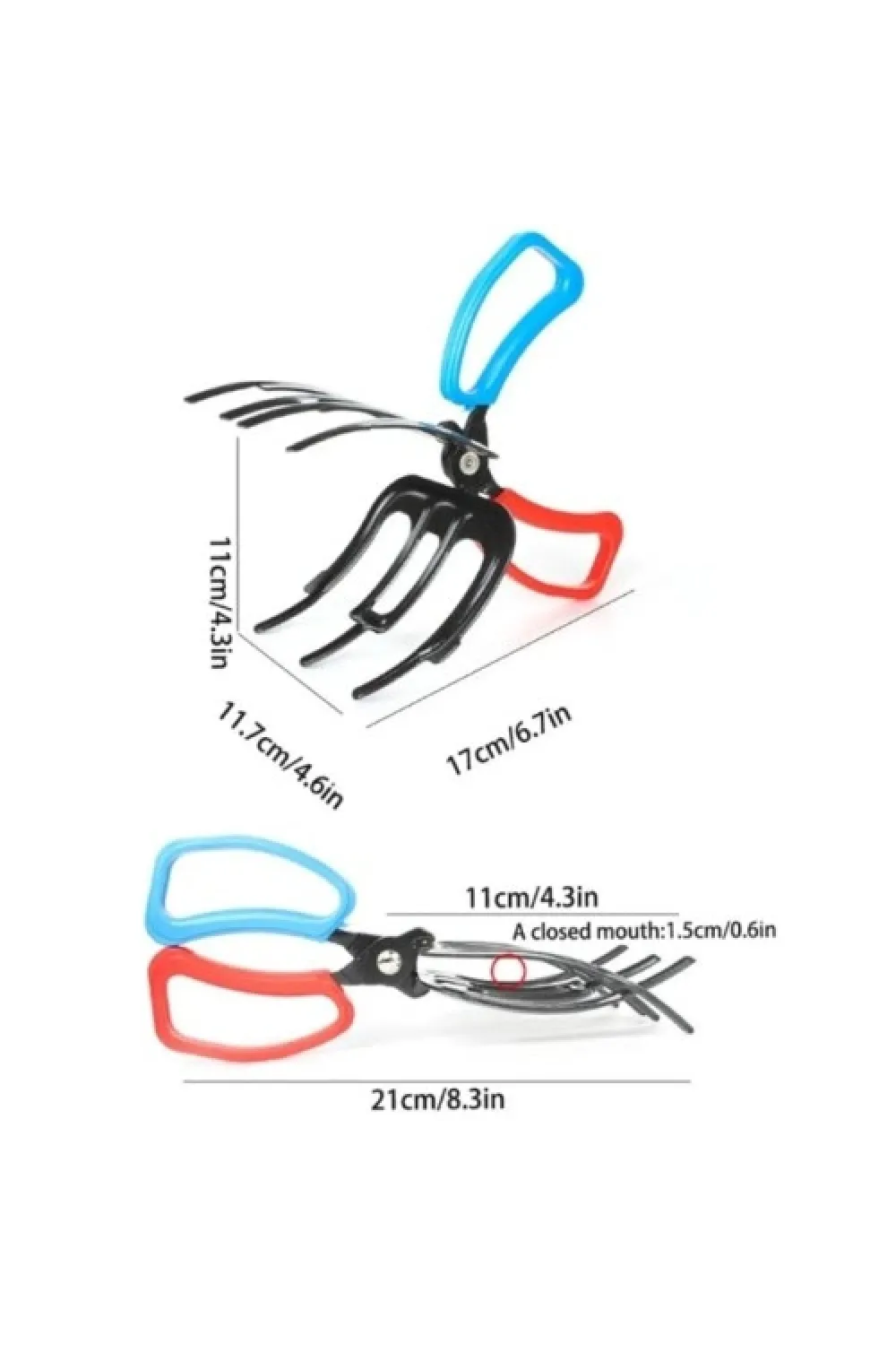 3 Pençeli 11 cm Balık Sabitleyici Maşa