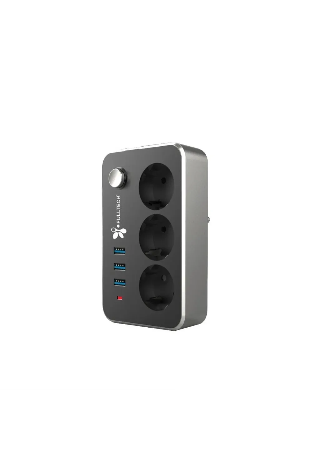 3 Priz 3XUSB 2 Mt Kablo Anahtarlı Akım Korumalı Priz TGFTR02