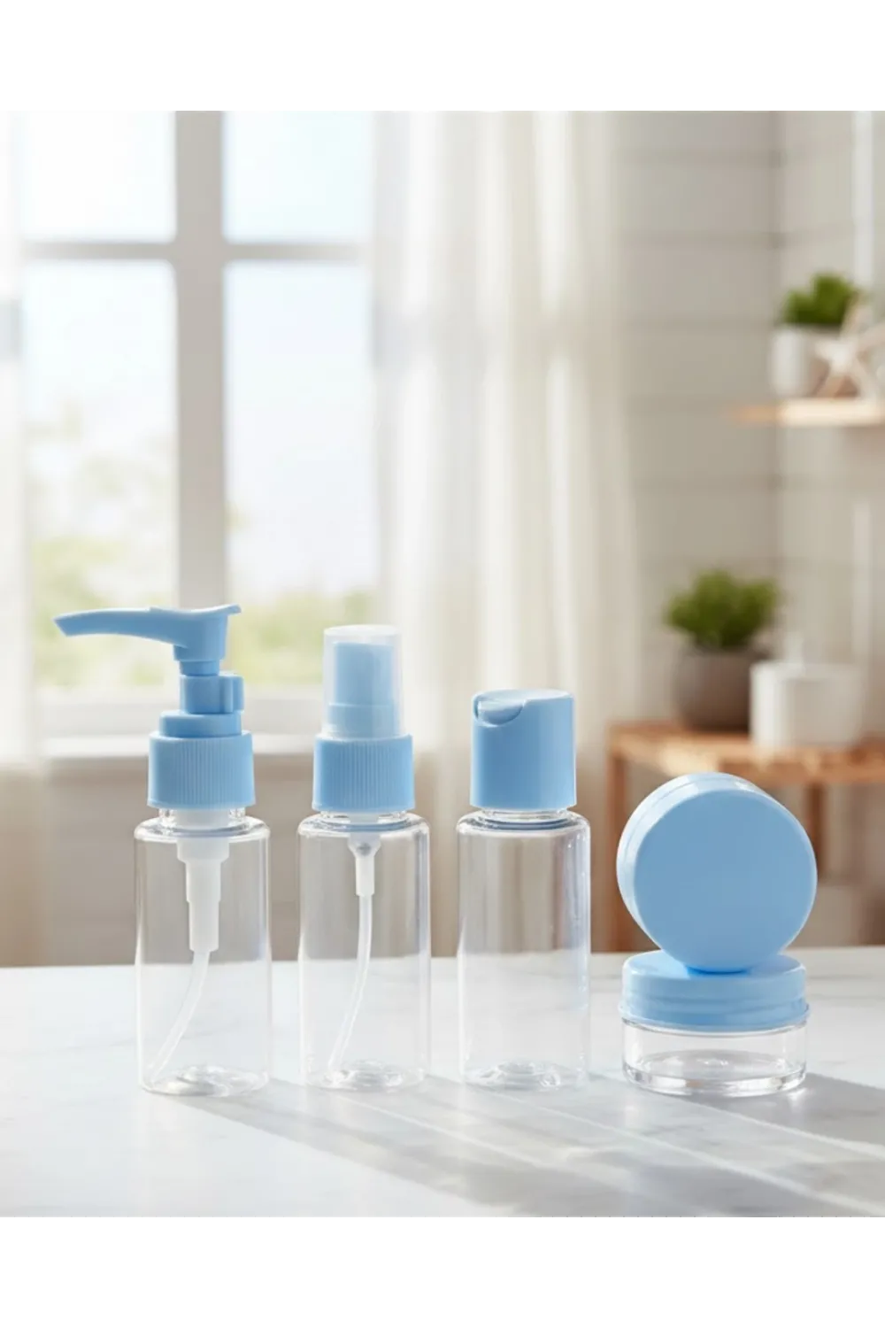 30 Ml 5’li Seyahat Boy Kozmetik Organizer Seti