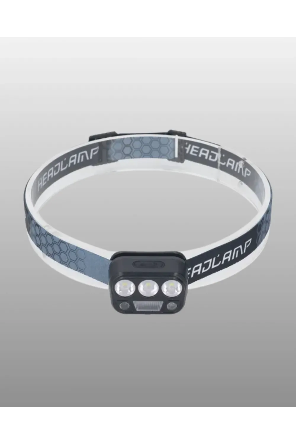 300 Lümen Sensörlü Led Kafa Lambası Usb Şarjlı Sos Modlu