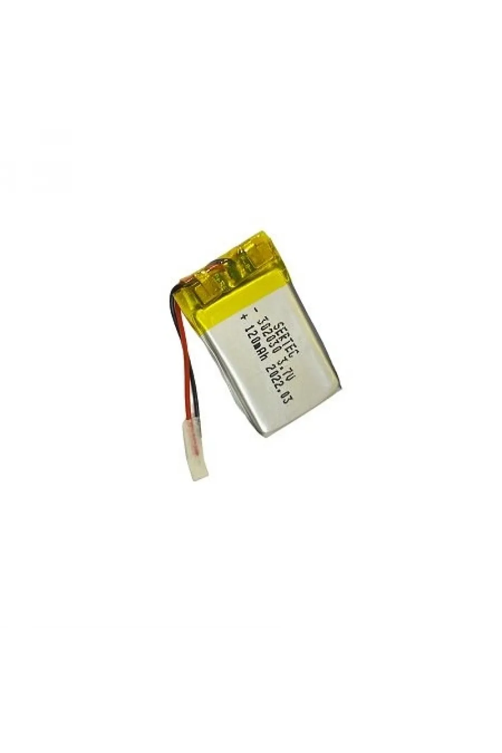 302030 3.7V 120 MAh Li-Polymer Pil Devreli/1.5A
