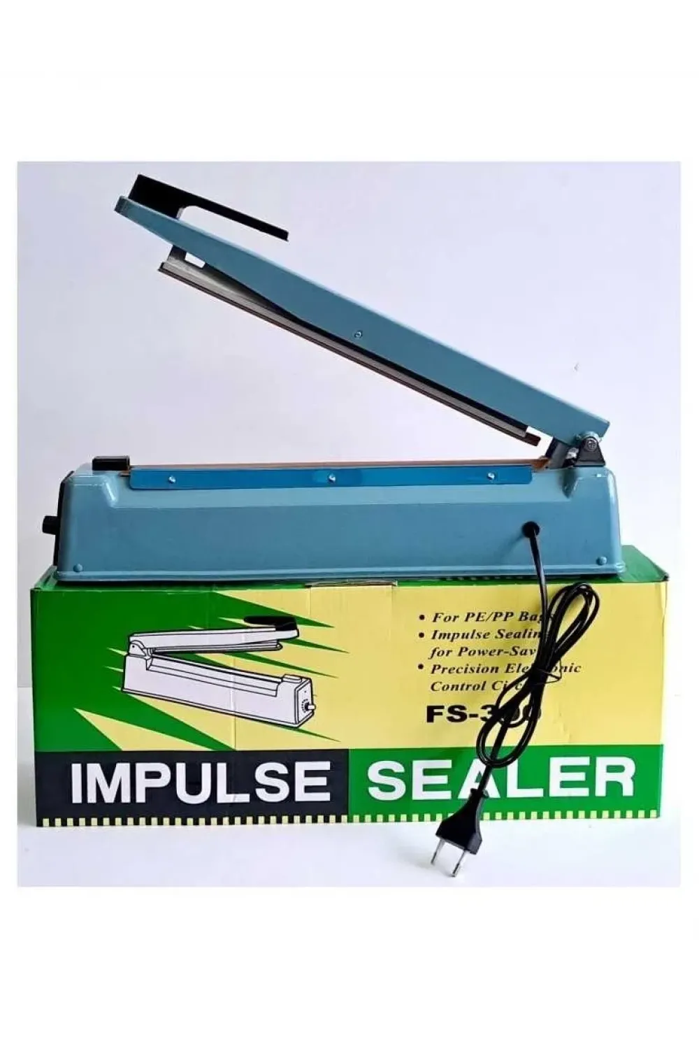 30cm Metal Gövde Poşet Ağzı Yapıştırma Kapatma Makinası Fs-300