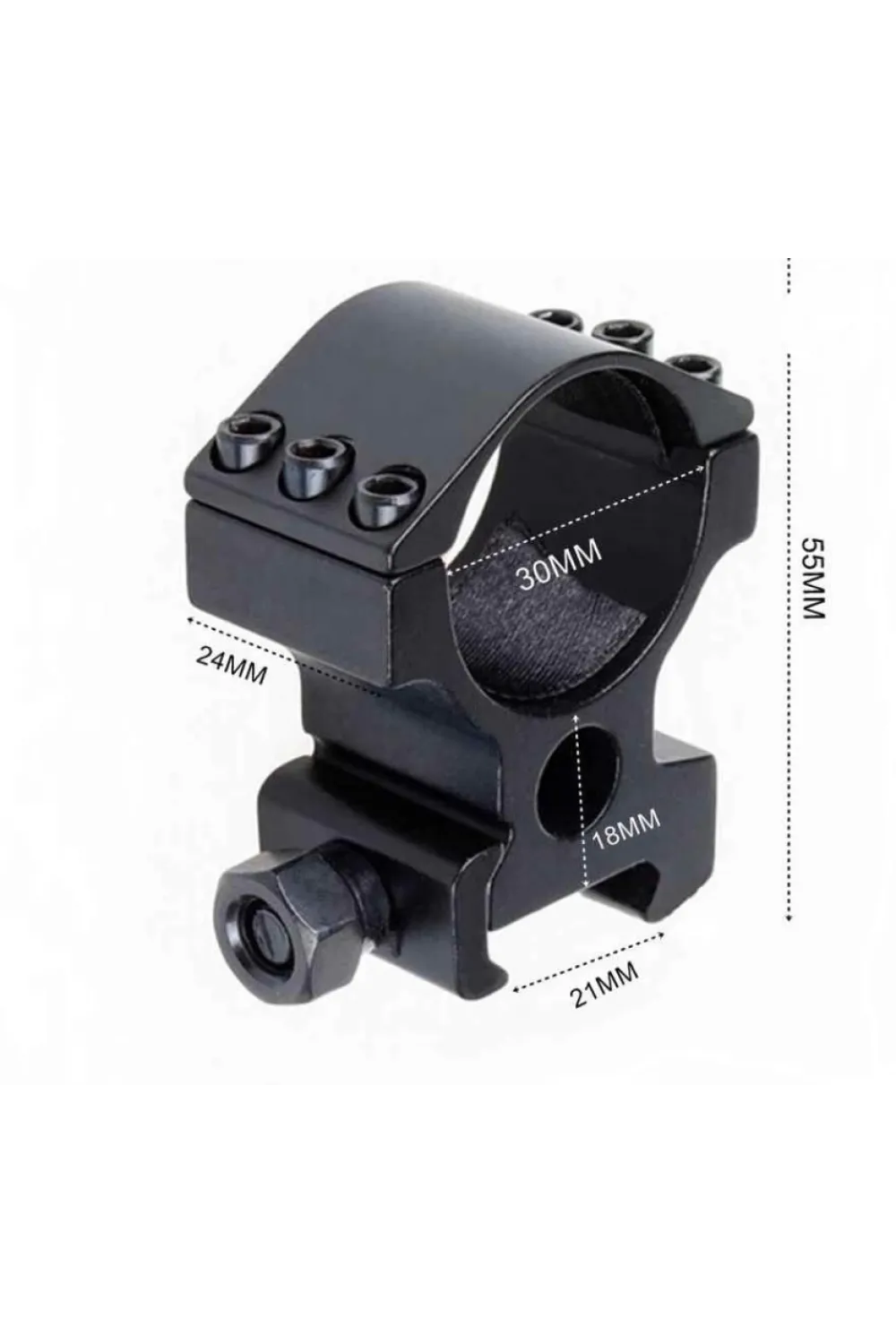 30mm/21mm  Için Lazer,fener Bağlama Aparatı