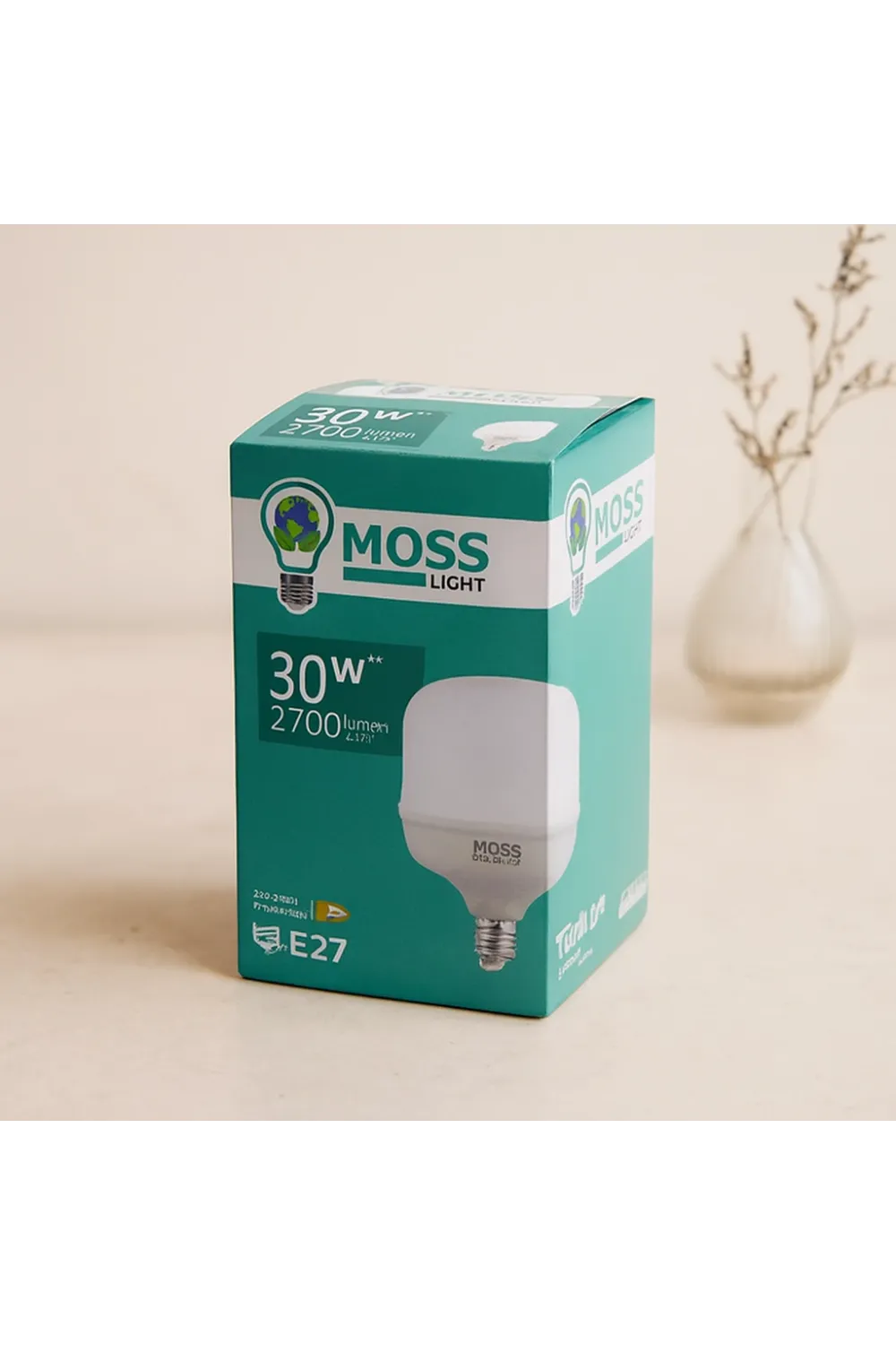30W LED Ampul E27 2700 Lumen 50.000 Saat