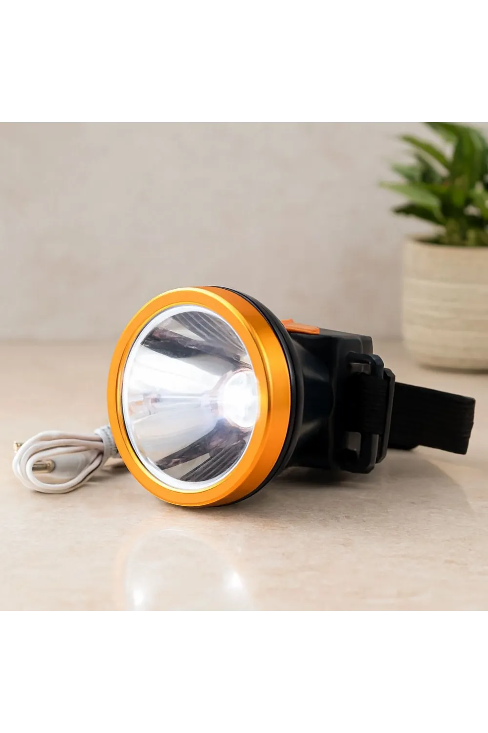 30W Şarjlı Kafa Lambası (USB & Type-C)