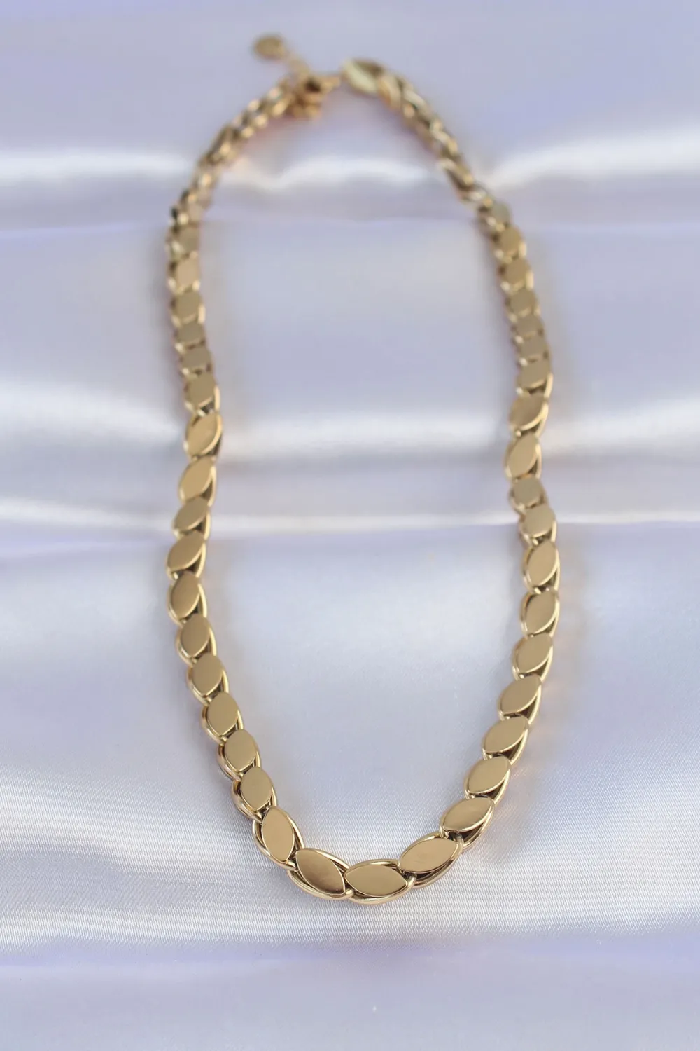 316L Çelik Gold Renk Arpa Model Kolye TJ-BKO8748