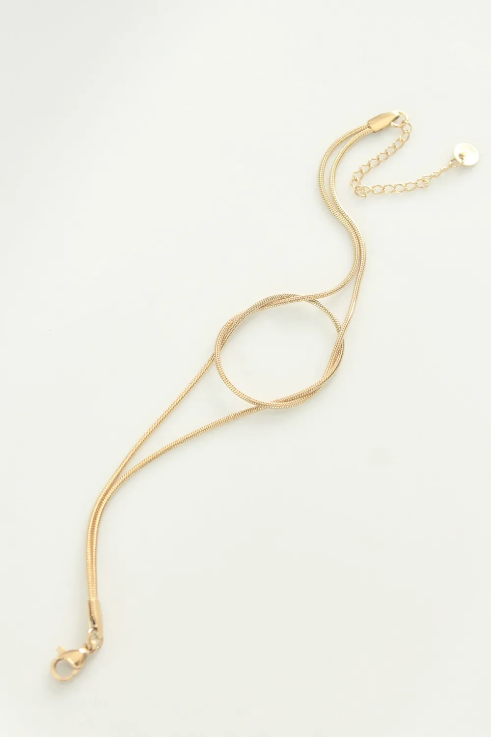ietaks™ 316L Çelik Gold Renk Düğüm Model Bileklik