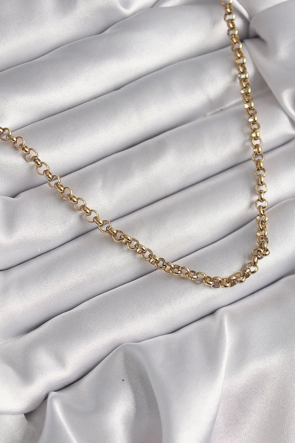 ietaks™ 316L Çelik Gold Renk Kadın Kolye