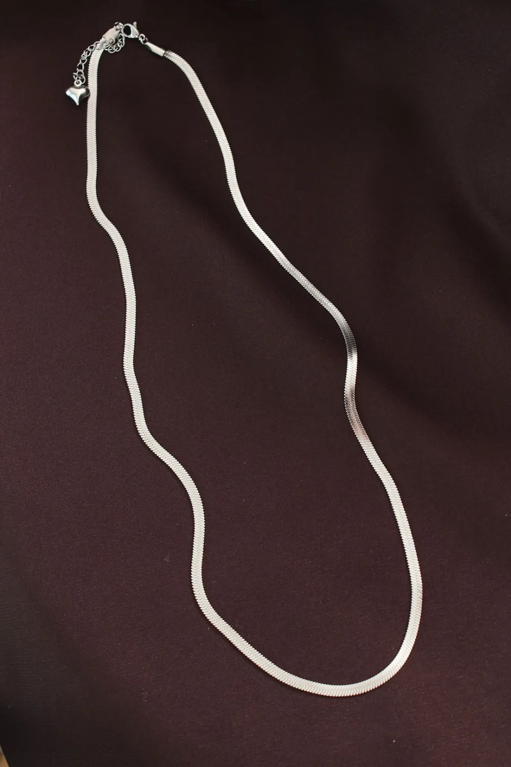 ietaks™ 316L Çelik Gümüş Renk 60 cm İtalyan Zincir Kolye