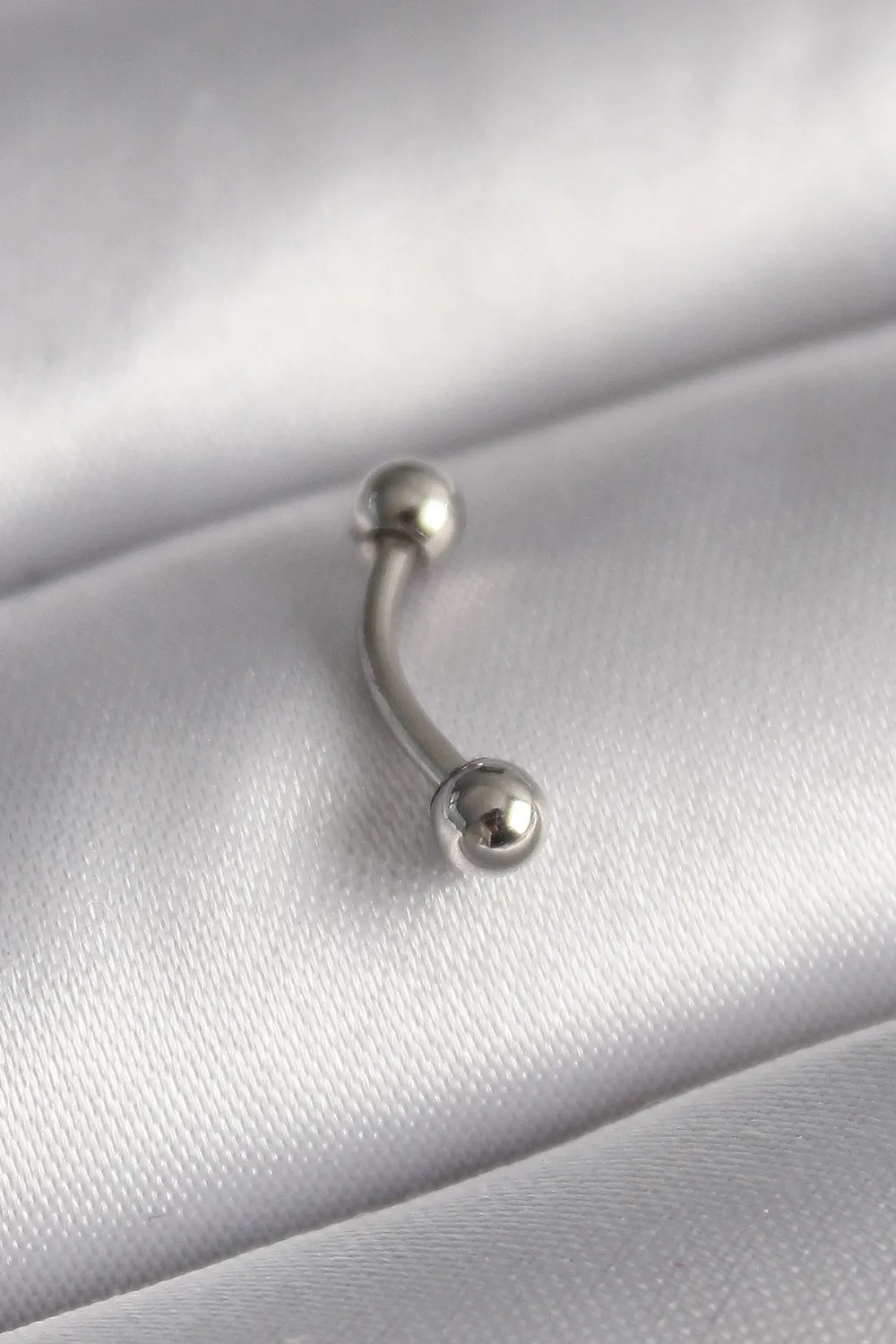 ietaks™ 316L Çelik Gümüş Renk Topçuk Model Piercing