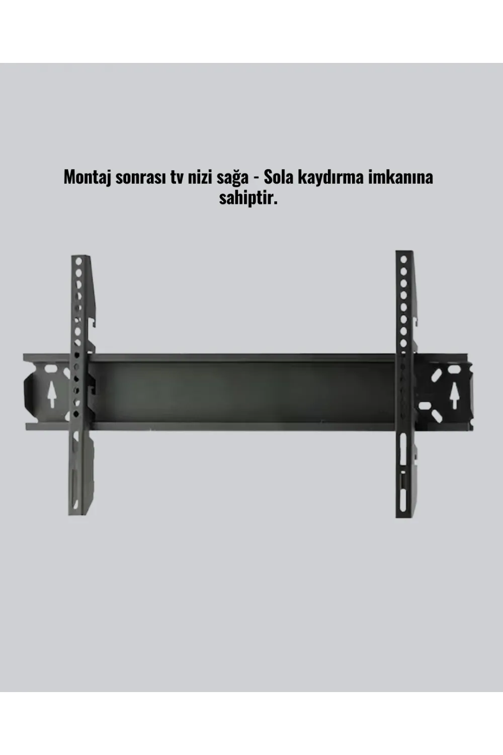 32-65” Tv Duvar Askı Braketi 75 Kg Kapasiteli Anti Statik Boya